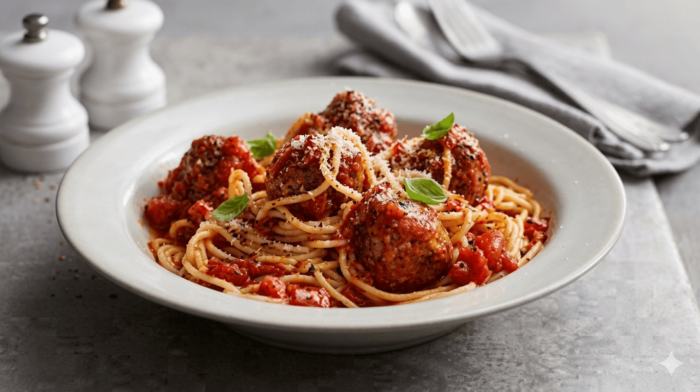 Spaghetti & Meatballs